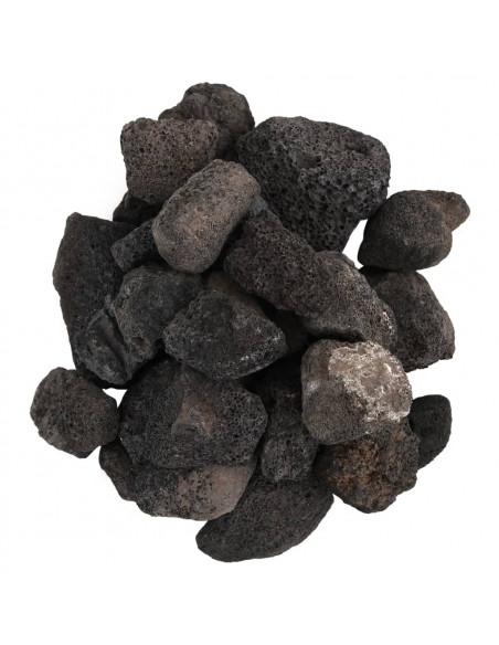 Rocce Vulcaniche 25 kg Nere 5-8 cm