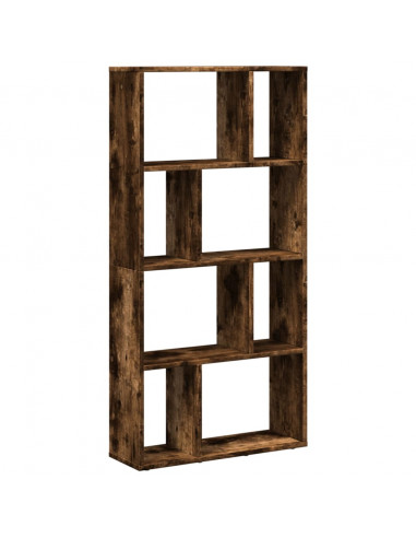 Libreria Rovere Fumo 60x20x120 cm in Truciolato