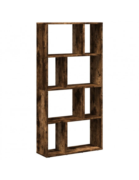 Libreria Rovere Fumo 60x20x120 cm in Truciolato