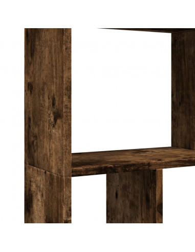 Libreria Rovere Fumo 60x20x120 cm in Truciolato