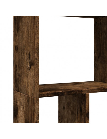 Libreria Rovere Fumo 60x20x120 cm in Truciolato