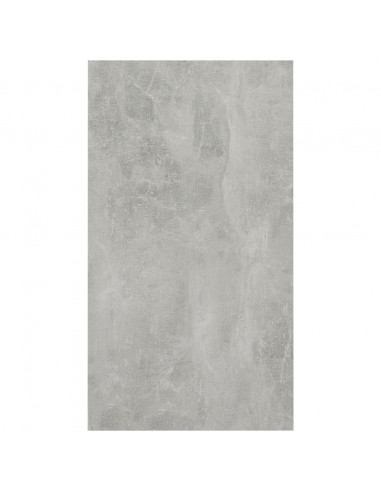 Libreria/Credenza Grigio Cemento 50x25x80 cm Legno Multistrato