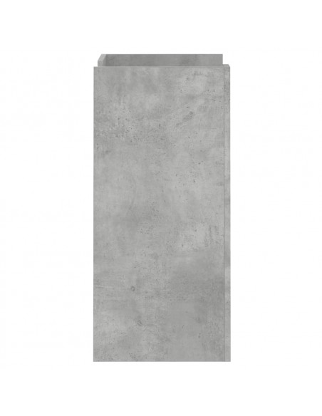 Credenza Grigio Cemento 45x35x75 cm in Legno Multistrato