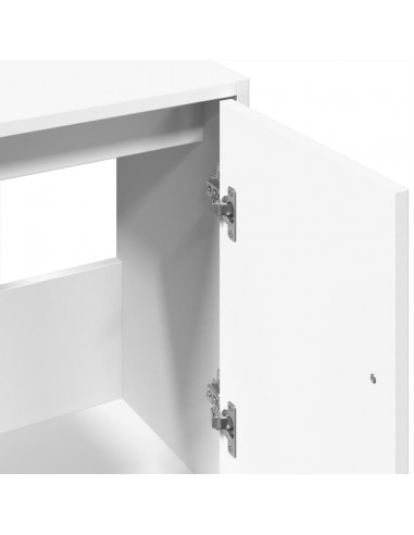 Mobile Lavabo Bianco 63x29x55 cm in Truciolato