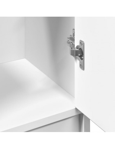 Mobile Lavabo Bianco 63x29x55 cm in Truciolato