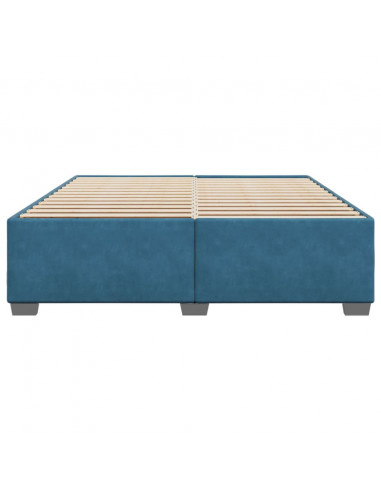 Giroletto Blu 200x200 cm in Velluto