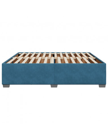 Giroletto Blu 200x200 cm in Velluto