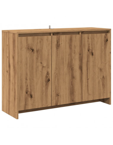 Credenza Rovere Artigianale 102x35x70 cm in Truciolato
