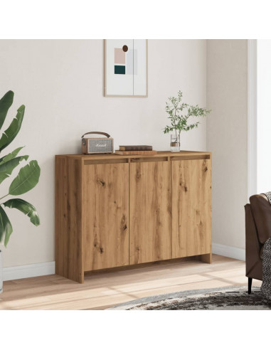 Credenza Rovere Artigianale 102x35x70 cm in Truciolato