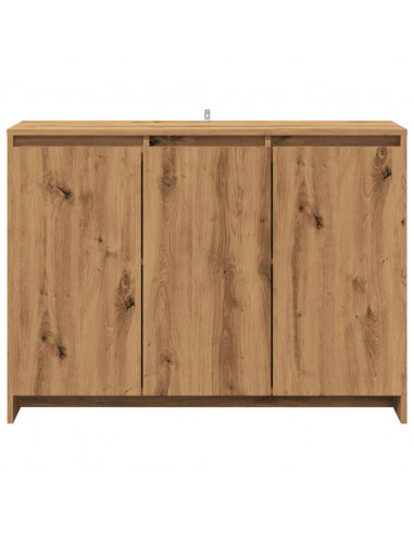 Credenza Rovere Artigianale 102x35x70 cm in Truciolato