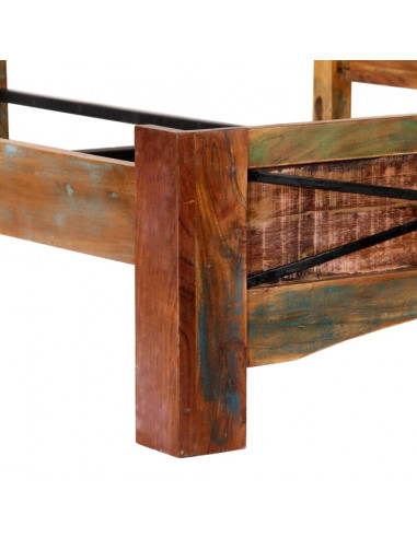 Giroletto in Legno Massello di Recupero 160x200 cm