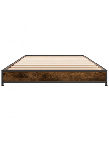 Giroletto Rovere Fumo 100x200 cm in Legno Multistrato e Metallo