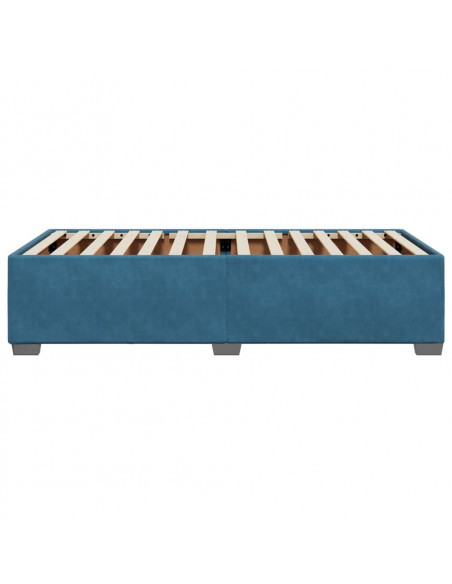 Giroletto Blu 80x200 cm in Velluto
