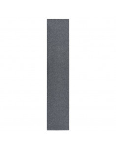 Tappeto Corsia Acchiappa Polvere 100x500 cm Grigio 2