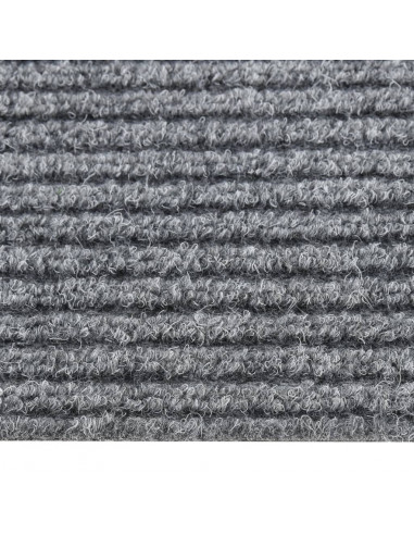 Tappeto Corsia Acchiappa Polvere 100x500 cm Grigio