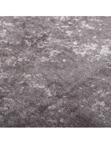 Tappeto Lavabile Grigio 400x300 cm Antiscivolo