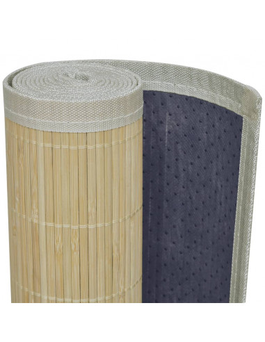 Tappeto Rettangolare in Bambù Naturale 150 x 200 cm