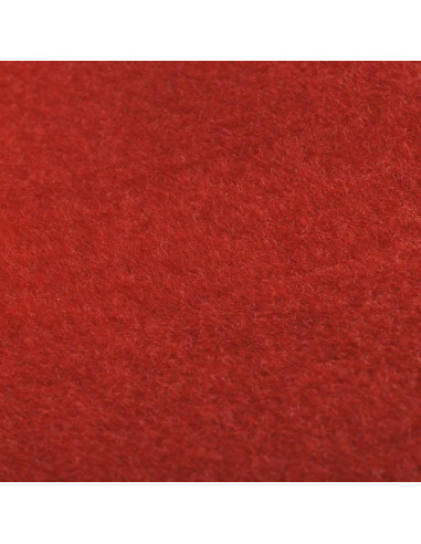 Tappeto Rosso 1 x 5 m Extra Spesso 400 g/m2