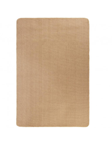Tappeto di Iuta con Base in Lattice 70x130 cm Naturale