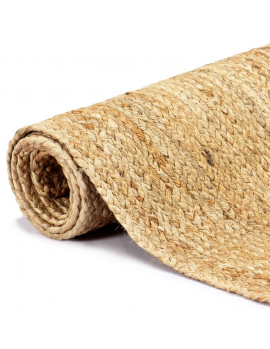 Tappeto Artigianale in Juta Naturale 80x160 cm