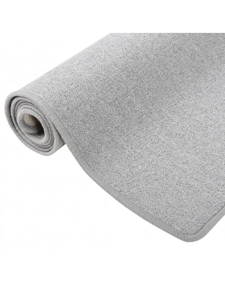 Tappeto Corsia Grigio Chiaro 50x150 cm