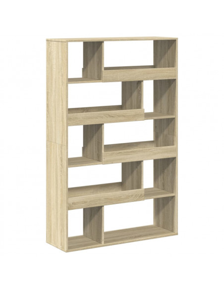 Libreria Rovere Sonoma 100x33x156,5 cm in Truciolato