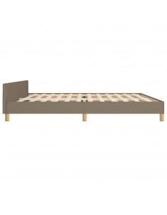 Giroletto senza Materasso Tortora 200x200 cm in Tessuto 2