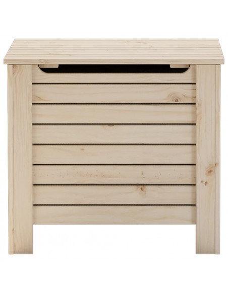 Contenitore con Coperchio RANA 60x49x54 cm Legno Massello Pino