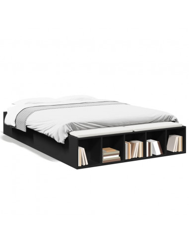 Giroletto Nero 120x200 cm in Legno Multistrato