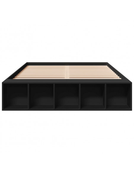 Giroletto Nero 120x200 cm in Legno Multistrato