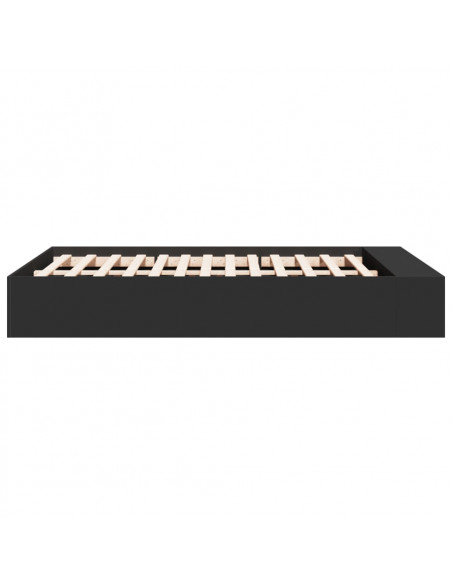 Giroletto Nero 120x200 cm in Legno Multistrato
