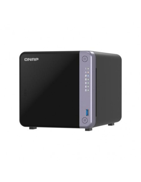NAS TOWER QNAP TS-432X-4G 4HD 3,5" NOHDD 1x 10GbE SFP+ 2x 2.5GbE 2x USB3.2 RAM 4GB DDR4 QUADCORE AL-524 2.0GHZ