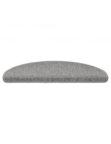 Tappeti Autoadesivi Scale Aspetto Sisal 15 pz 65x21x4 cm Talpa