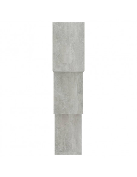 Mensole a Muro Cubiche Grigio Cemento 68x15x68cm Multistrato
