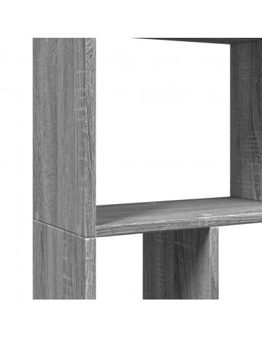 Libreria Grigio Sonoma 60x20x120 cm in Truciolato