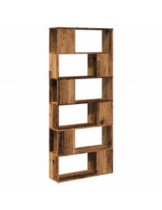 Libreria/Divisorio Stanza Legno Antico 80x24x186 cm 2