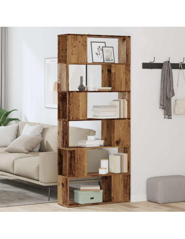 Libreria/Divisorio Stanza Legno Antico 80x24x186 cm