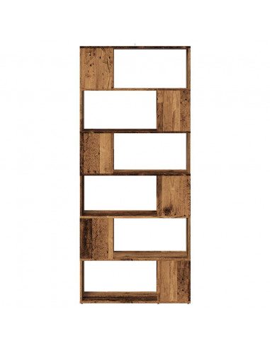 Libreria/Divisorio Stanza Legno Antico 80x24x186 cm