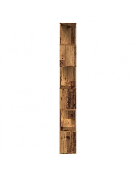 Libreria/Divisorio Stanza Legno Antico 80x24x186 cm