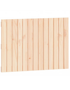 Testiera da Parete 82,5x3x60 cm in Legno Massello di Pino 2