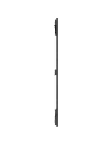 Testiera da Parete Grigia 82,5x3x110 cm Legno Massello di Pino