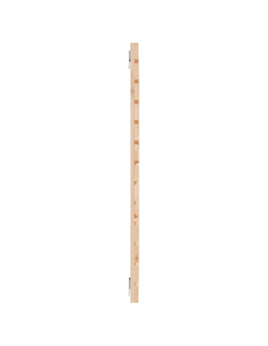 Testiera da Parete 96x3x91,5 cm in Legno Massello di Pino