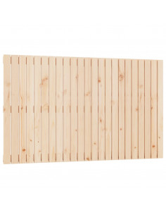Testiera da Parete 147x3x90 cm in Legno Massello di Pino 2