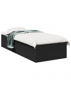 Giroletto Nero 75x190 cm in Legno Multistrato 2