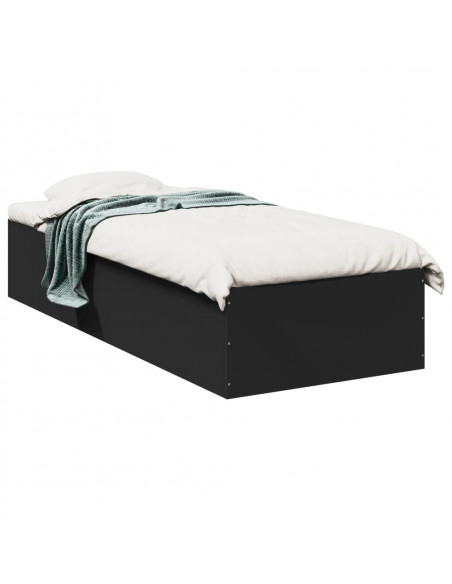 Giroletto Nero 75x190 cm in Legno Multistrato