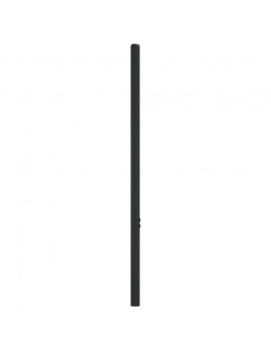 Testiera in Metallo Nero 75 cm