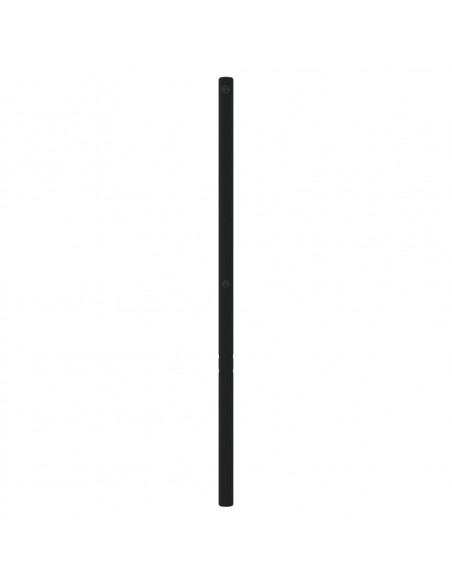 Testiera in Metallo Nero 160 cm