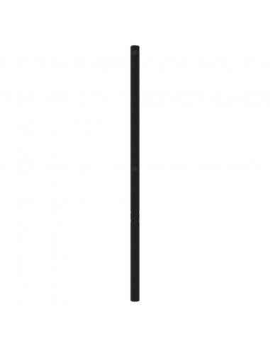 Testiera in Metallo Nero 180 cm