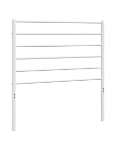 Testiera in Metallo Bianco 80 cm 2