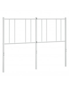 Testiera in Metallo Bianco 135 cm 2